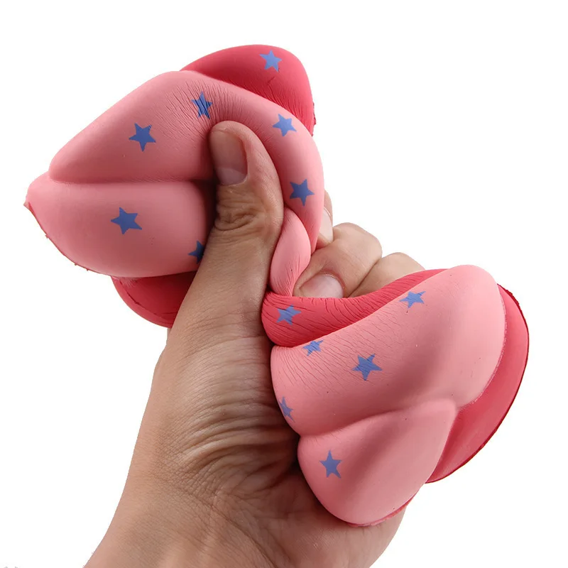 14 см Радуга конфеты хлопок мороженое мягкими замедлить рост Jumbo мягкий Squeeze Kawaii