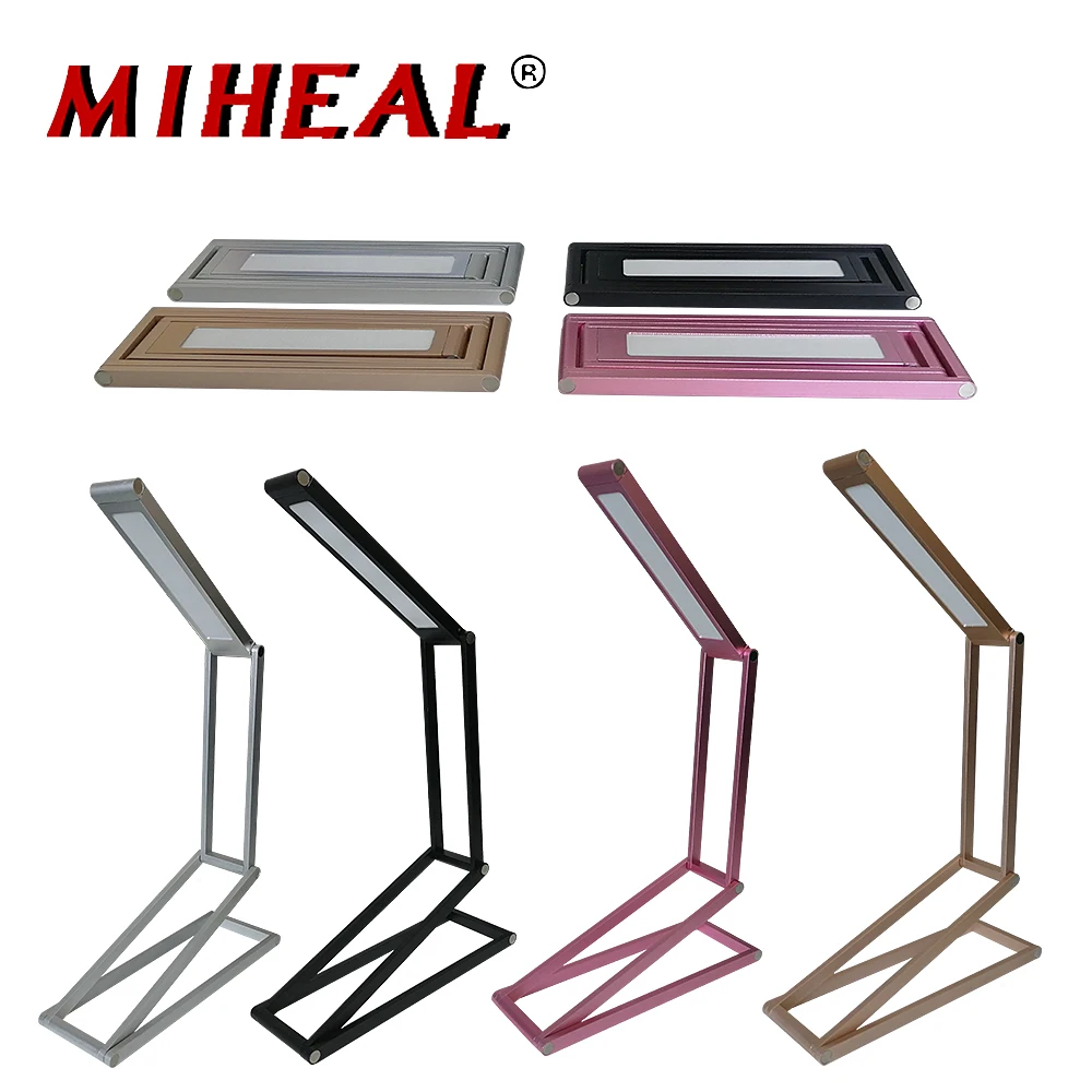 Светодиодный 4 уровневый Диммируемый портативный Настольный светильник