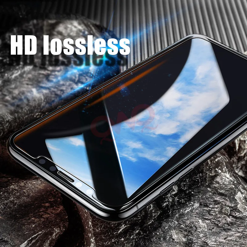 Высококачественное закаленное стекло 9H для iPhone 7 8 6 6s Plus защитная пленка экрана X 5