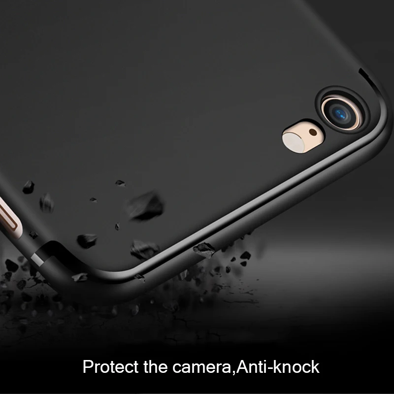 Quusimple черный ТПУ телефона чехол для iPhone 6 S Coque ультра тонкий мягкий силиконовый