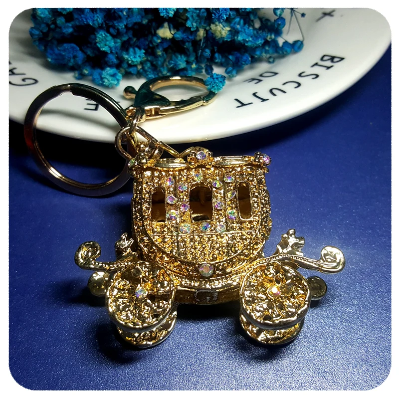 Princess Pumpkin Style Handbag Ornament Jewelry Fantastic Key Chain Accessory Gift | Украшения и аксессуары