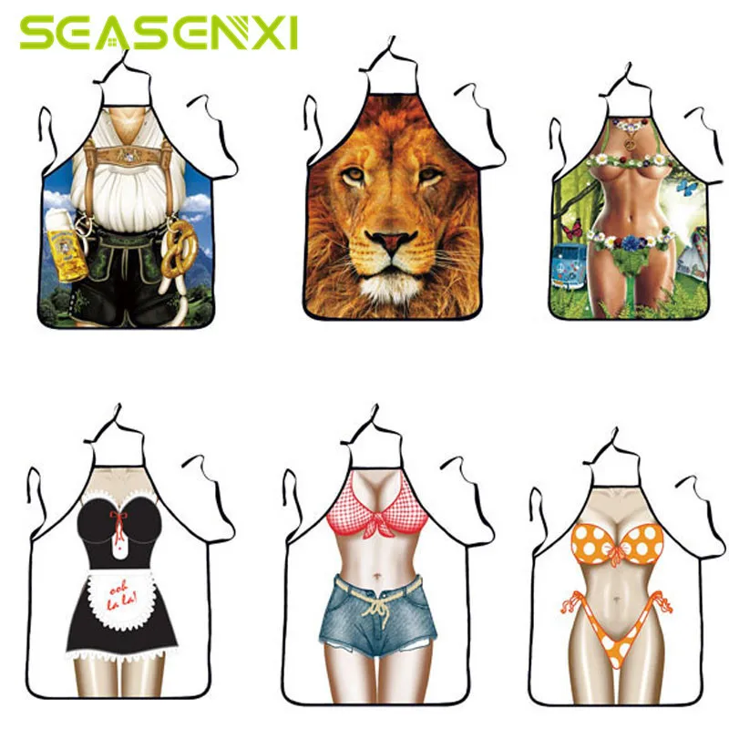 Кухонный кулинарный фартук барбекю коврик лист печатные фартуки вечерние