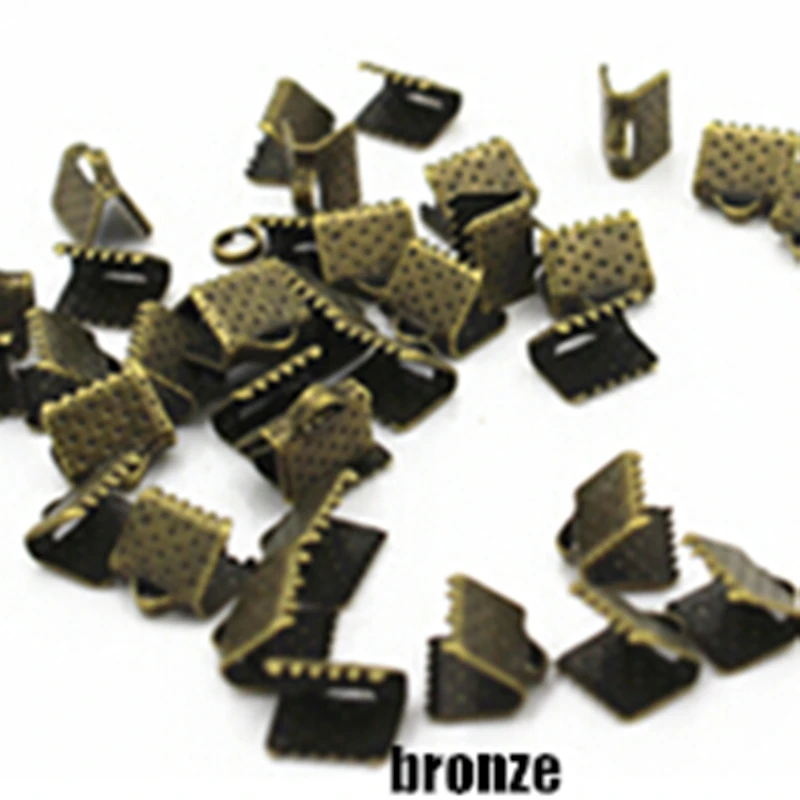 100 шт 6 мм Бронзовый/серебристый/цвет золотистый тон металлическое ювелирное