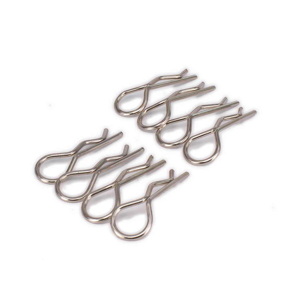 8PCS RCAWD Metal Body Clips For Rc Model Car 1/14 Lc Racing Full Series HM6079 Shell Machined Aluminum | Игрушки и хобби