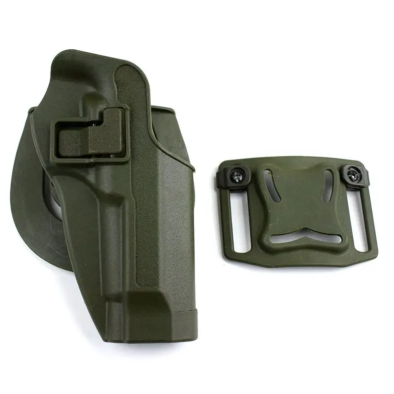Green belt Военная Боевая кобура для ног, Чехол для оружия, тактическая кобура для правой ноги бедра для пистолета Beretta 92/96/M9 с сумкой для журналов - Цвет: Green belt