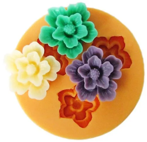 HOT silicone molds cake decorating tools fondant form flower polymer clay mold moldes de para confeitaria F0241HM35 | Дом и сад