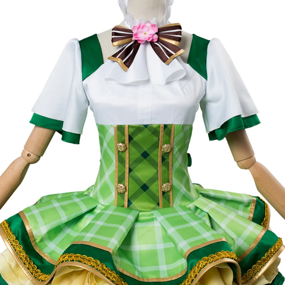 Аниме Love Live School Idol Project Koizumi Hanayo Цветочное платье с букетом наряд для