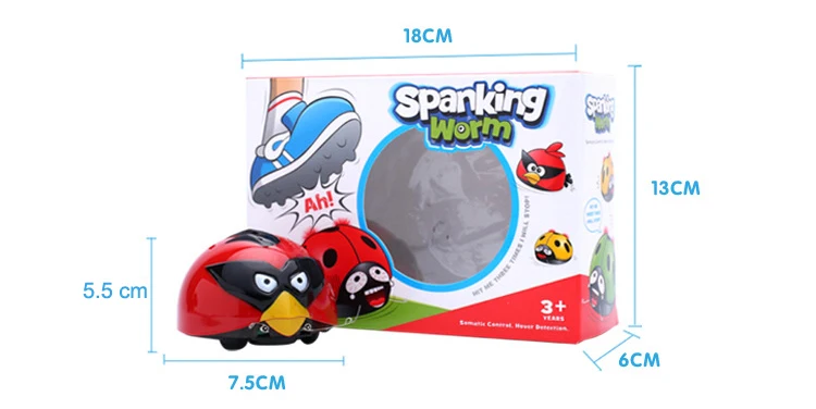 Супер милый инфракрасный индукционный порка червь птица игрушки brinquedos детские напольные игры Универсальный Автомобиль Моделирование музыкальные игрушки для малышей