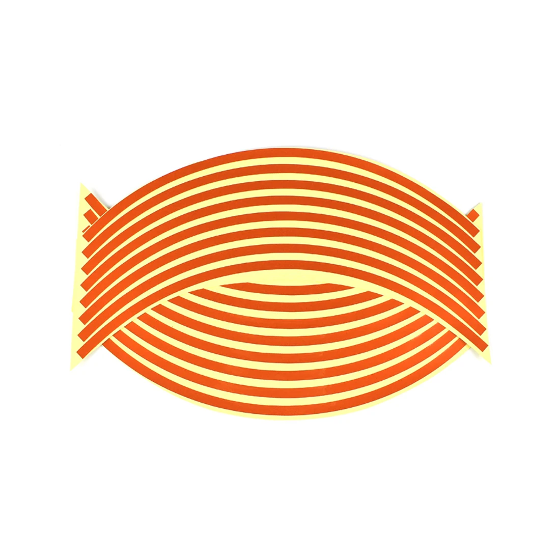 

Dewtreetali 16 Strips Motorcycle Accessories 7 Colors Car Styling 18 inch Car Stickers Wheel Rim Sticker Reflective Tape