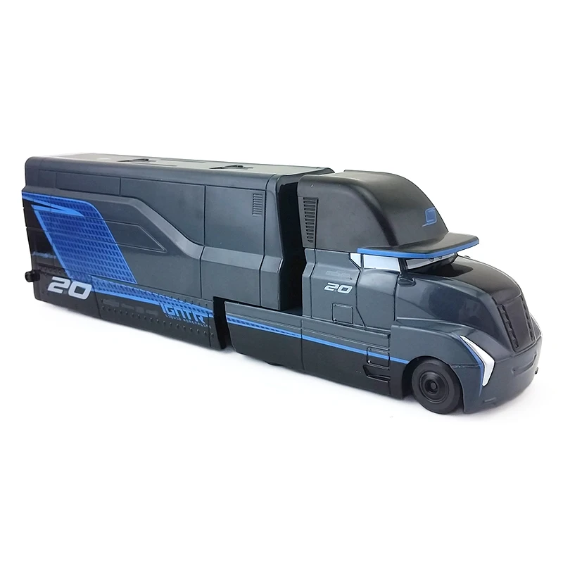 Disney Pixar Cars 3 Джексон шторм трансформирующая Hauler пластиковая игрушка для автомобиля 1:55 Свободные Новое и