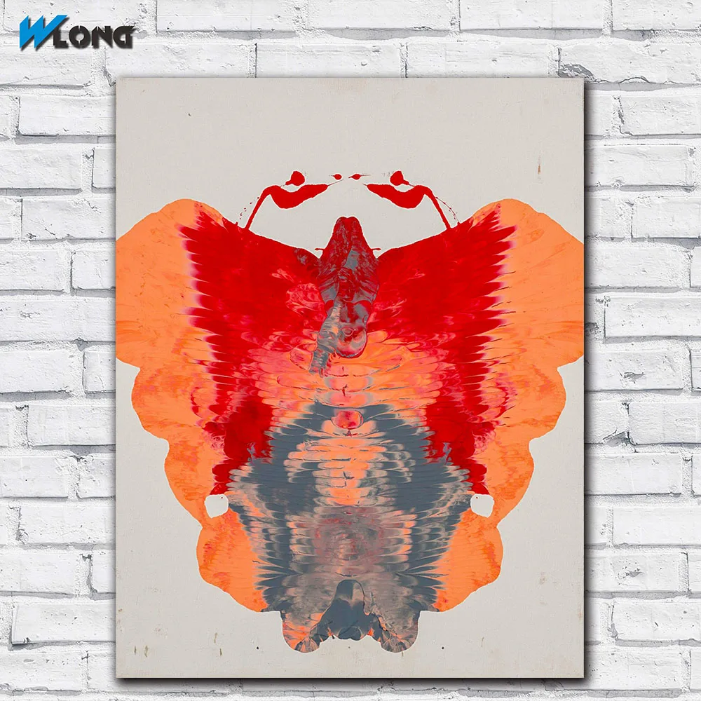 Модный принт граффити искусство Энди Warhol Rorschach 1984 настенные картины для гостиной