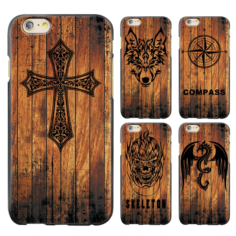 Чехол для телефона серии Wood Relief мягкий чехол из ТПУ с рисунком IPhone 5/6/6s/6plus/6s