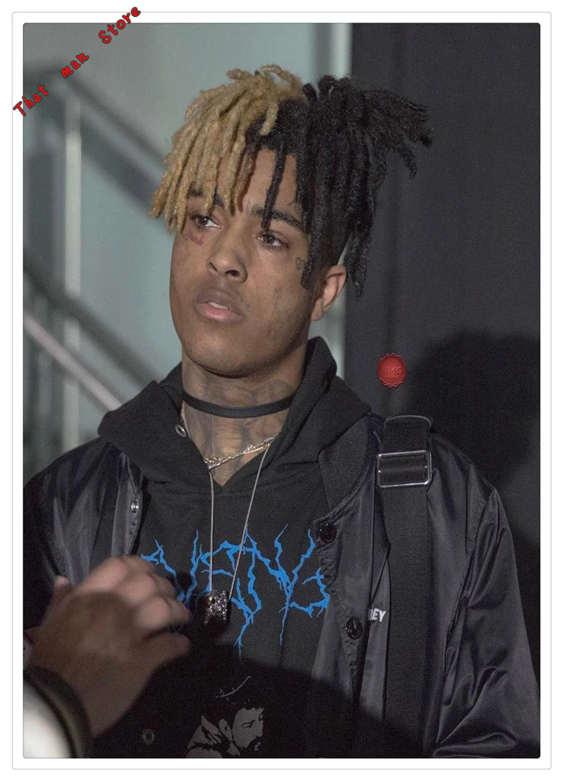 Плакаты и принты XXXTentacion Jahseh Dwayne Onfroy рэпер певец настенные картины для гостиной