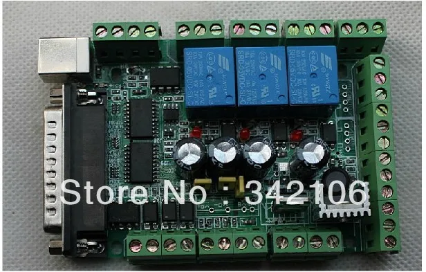 Бесплатная доставка! Интерфейсная плата гравировального Станка MACH3 DIY CNC 6 осевая