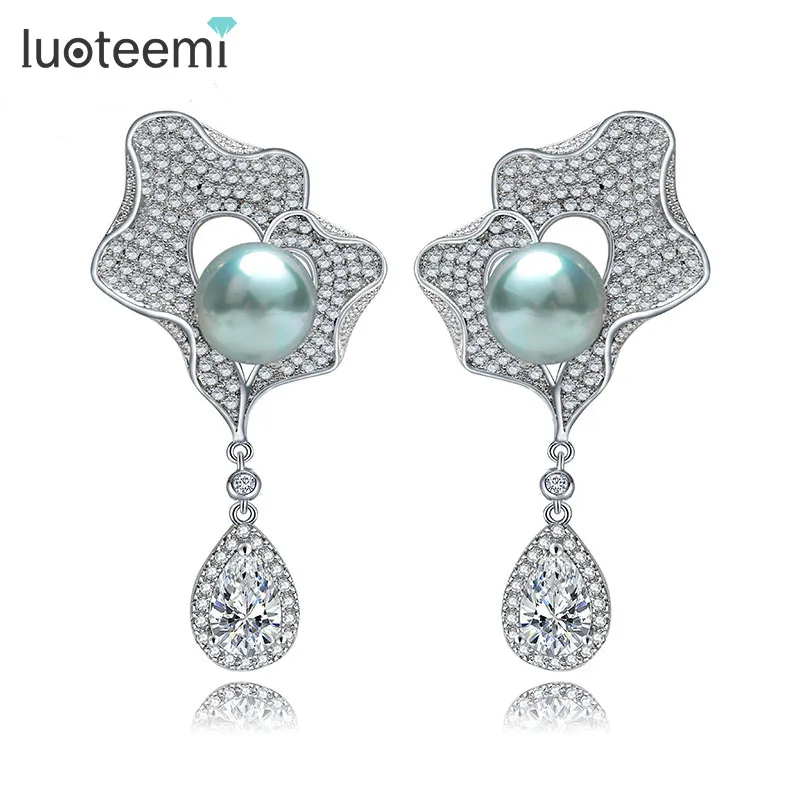 Luoteemi Роскошные ювелирные изделия из белого золота-Цвет заявление с