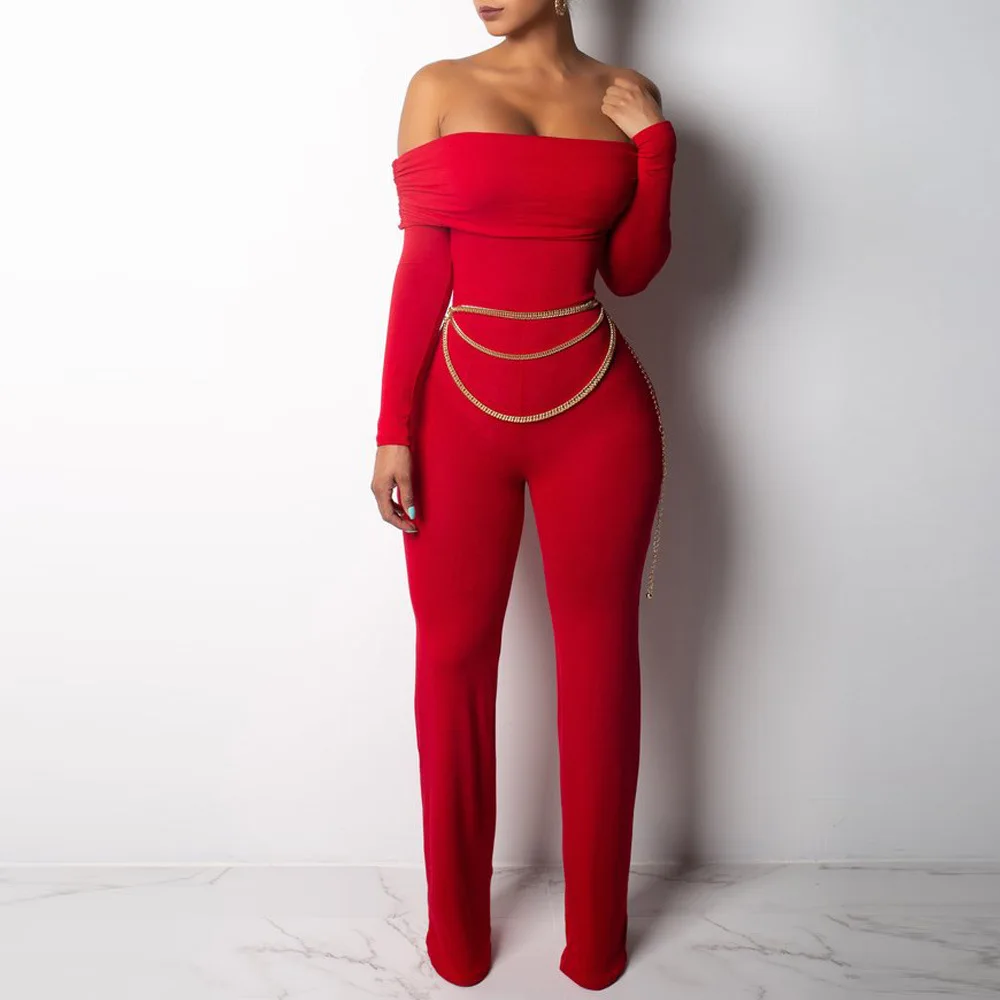 Сексуальный без бретелек плюс размер комбинезон рукавов и спинки Комбинезоны