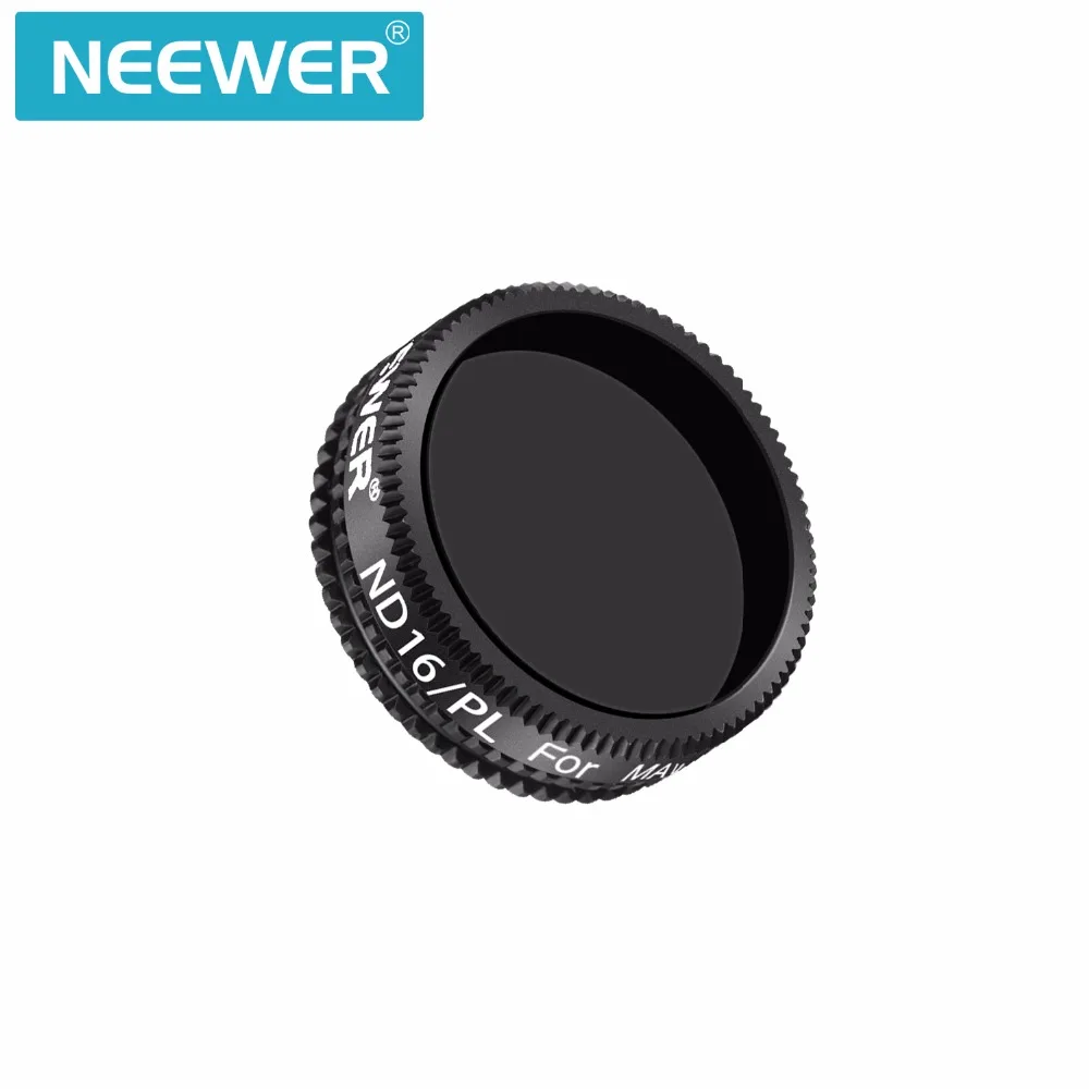 

Neewer Pro ND16/PL Filter for DJI Mavic Air Drone Quadcopter Made of Multi Coated Optical Glass Waterproof Aluminum Alloy Frame