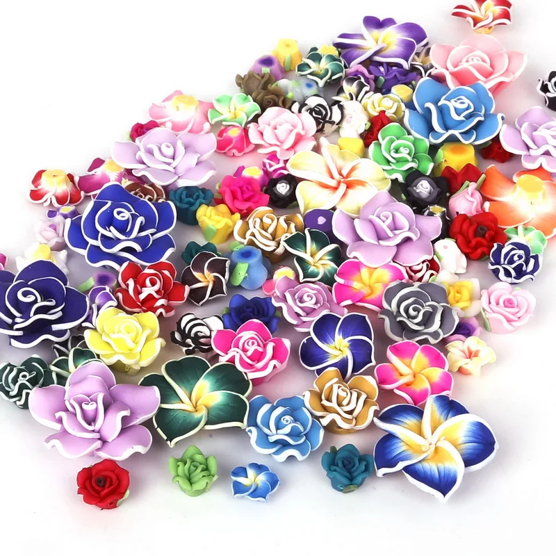 10 шт. керамические бусины ручной работы из полимерной глины|bead kits for children|beaded cockbead