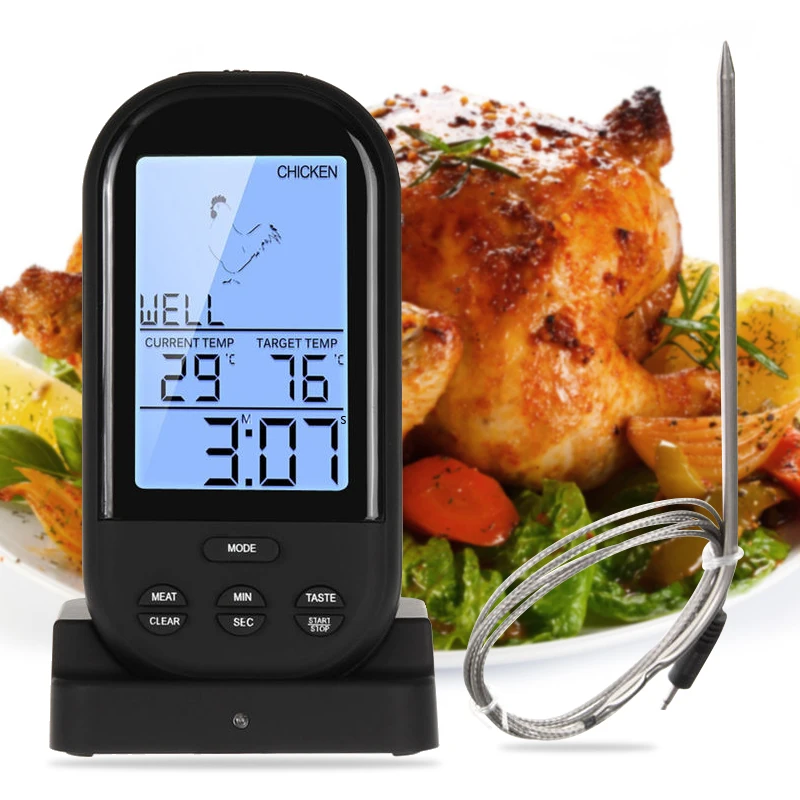 Цифровой светодиодный фонарь для подсветки беспроводной приготовления Шашлык