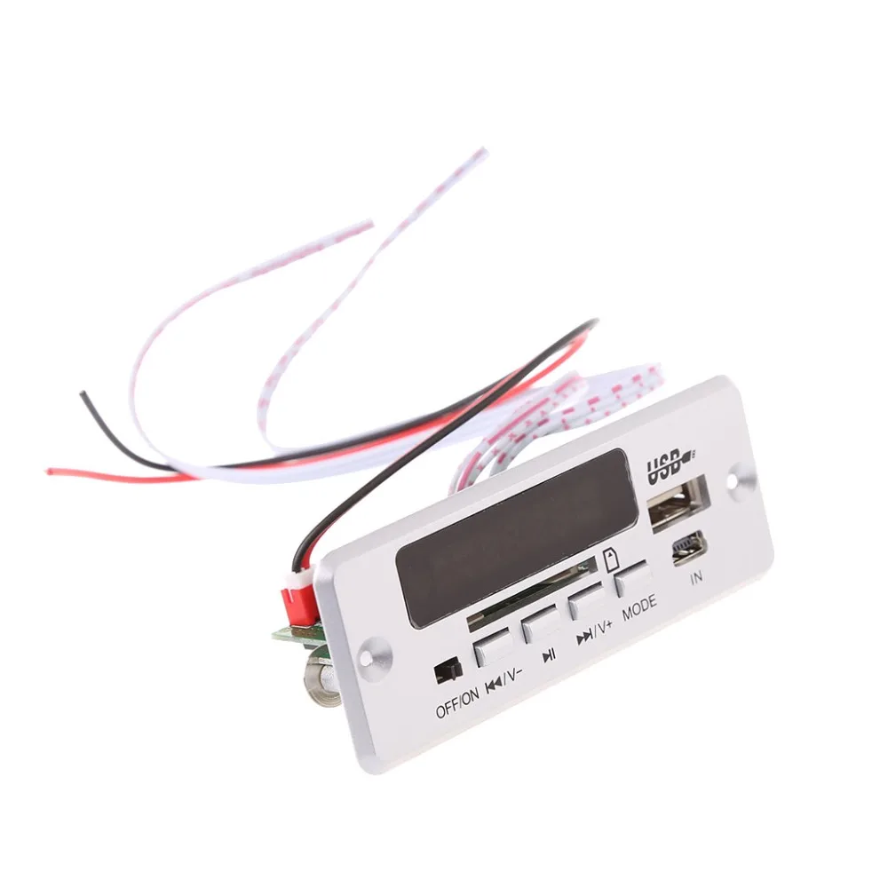 12V MP3 декодер доска Дистанционное Управление SD карты USB MP3/WMA/WAV/Cut памяти S20