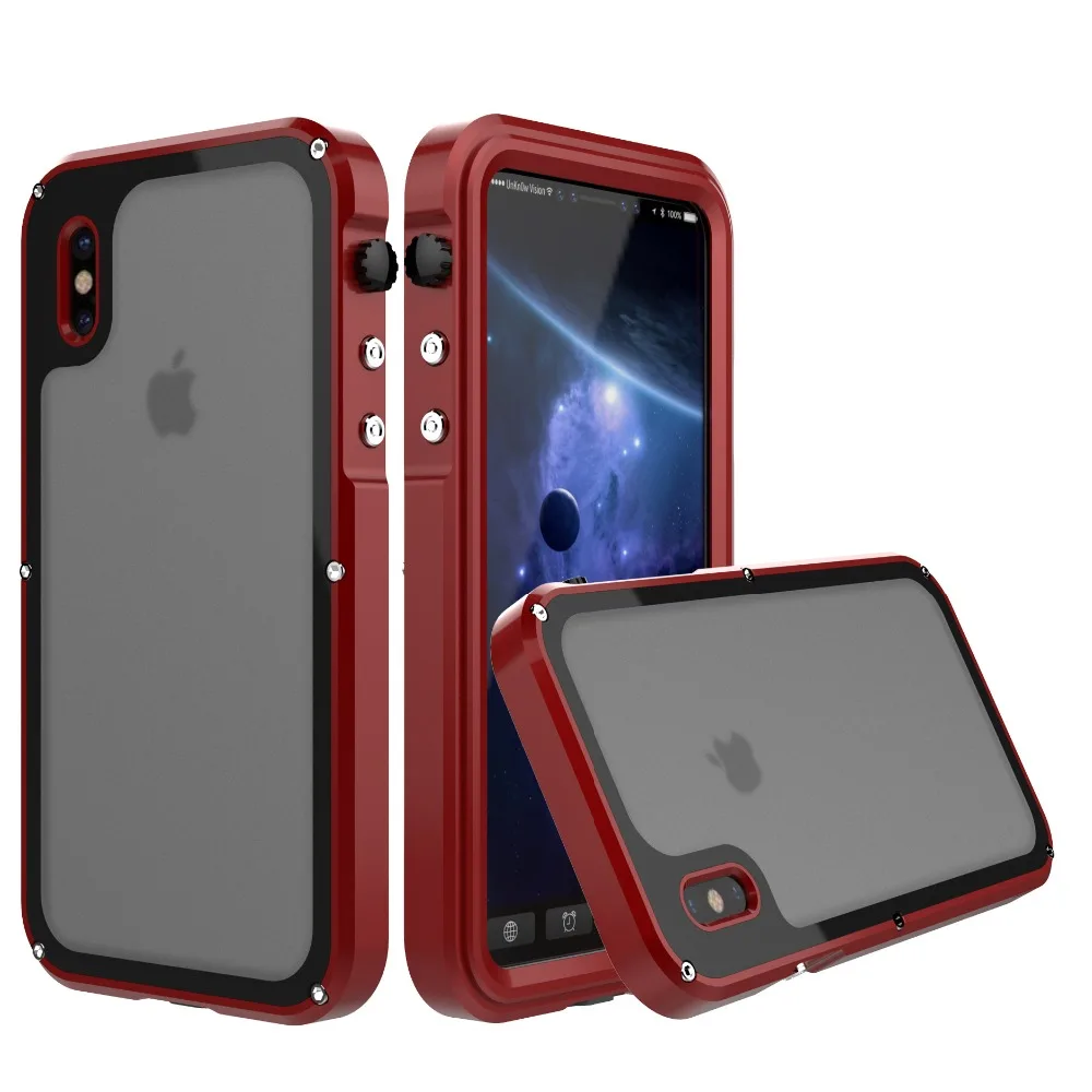 Защитный бронированный чехол для телефона iPhoneX Жесткий ПК ударопрочный