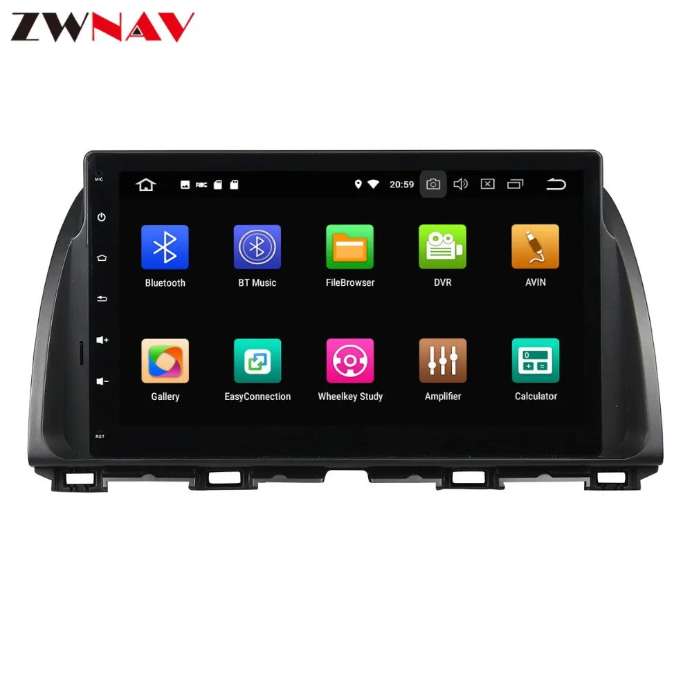10,1 дюймов ZWNAV Android 9,0 автомобильный dvd-плеер gps навигация для Mazda CX-5 ATENZA головное устройство мультимедиа CD плеер магнитофон