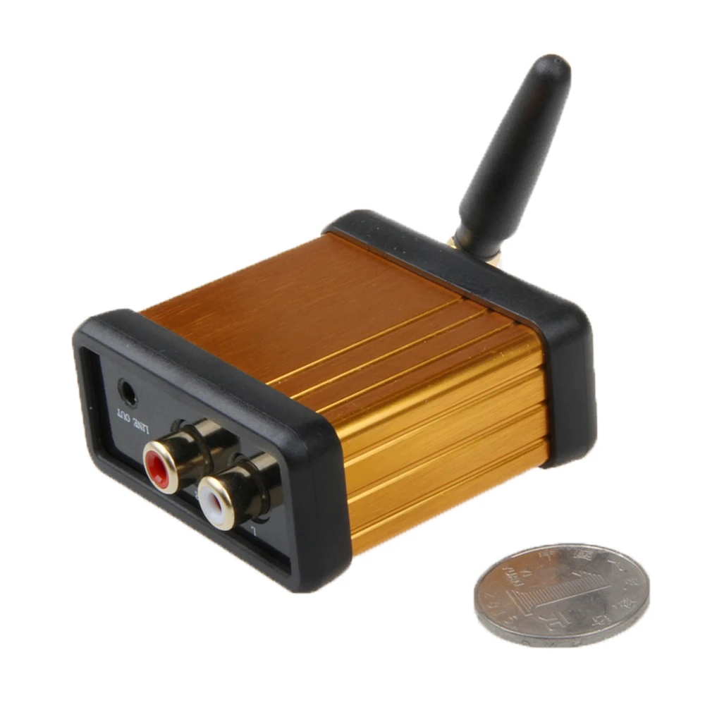 HIFI Bluetooth 4,2 CSRA64215 RCA Aux 3,5 мм Aptx с низкой задержкой музыкальный приемник усилитель Автомобильная плата беспроводной стерео аудио адаптер