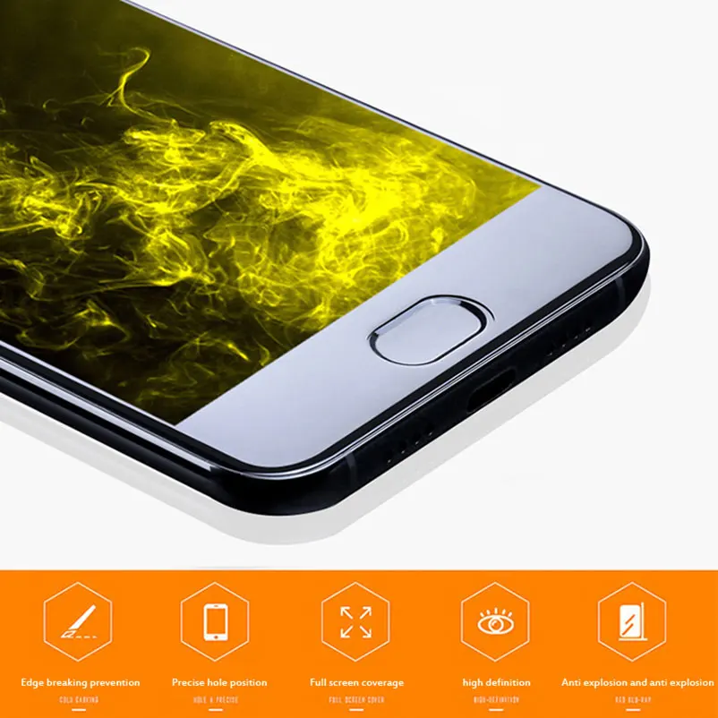 Закаленное стекло с закругленными краями для Xiaomi Redmi Note 4X 5A s2 5 Plus Y1 lite A1 Mi 8 6 6X