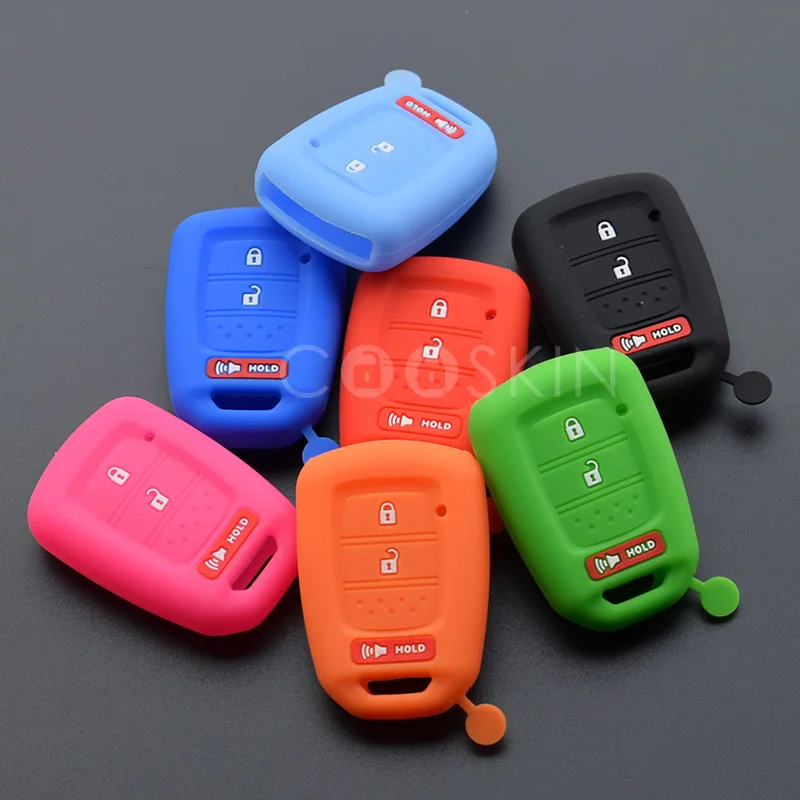 Силиконовый чехол для ключа Honda 2013-2017 защита дистанционного управления Sports Accord