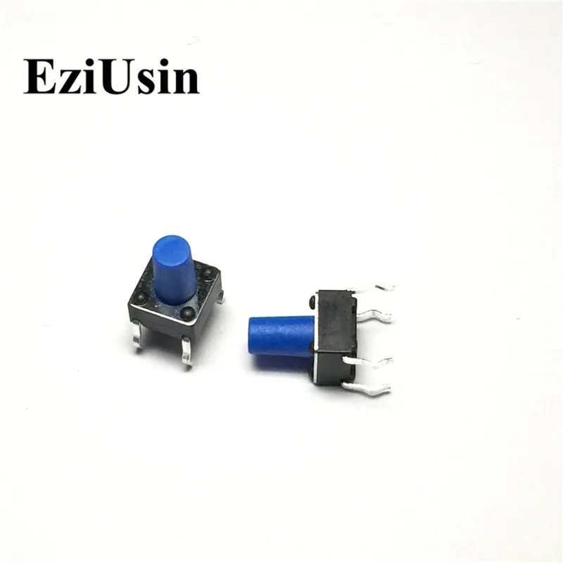 EziUsin 6*6*9 синяя печатная плата клавиатуры с сенсорным микро переключателем DIP мини