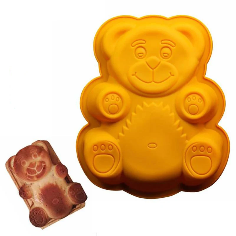 QuickDone медведь Форма силиконовые формы для выпечки лоток декорирования