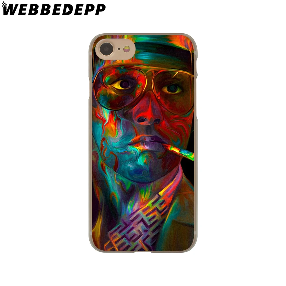 Жесткий чехол для телефона WEBBEDEPP Fear and Loathing в Лас-Вегасе для iPhone 4 4S 5C 5 5S SE 6 6S 7 8 Plus X XR XS 11 Pro Max