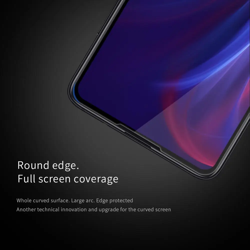 Защитное стекло NILLKIN XD CP + MAX полностью покрытое закаленное для Xiaomi Mi 9T Redmi K20 Pro