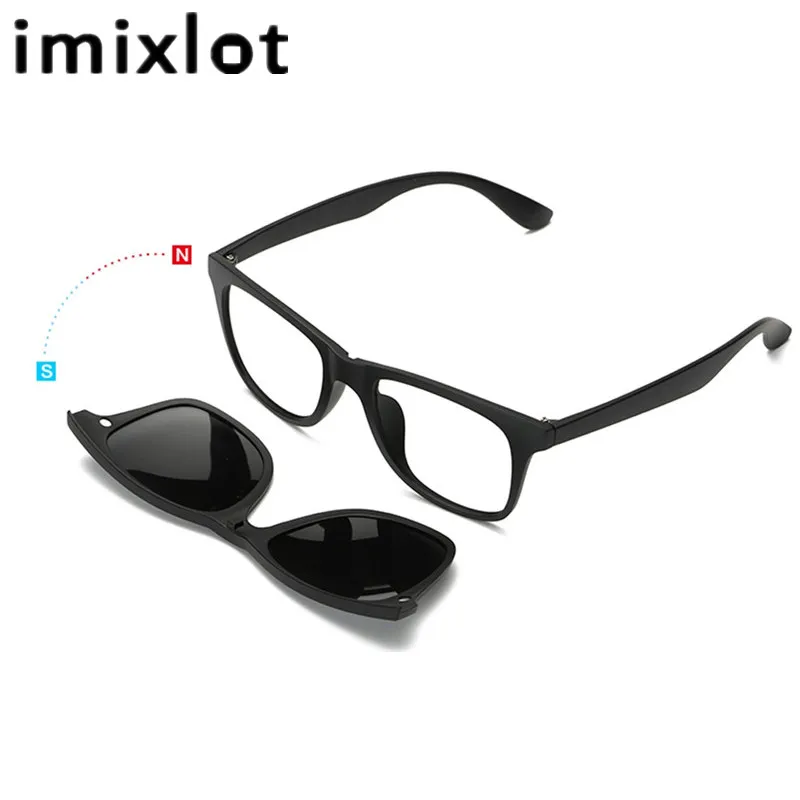 Очки IMIXLOT магнитные поляризационные для мужчин и женщин аксессуар от солнца с