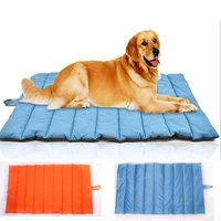 outdoor dog cushion mat portable travel bed mat small large dogs pet floor pad soft not sticky hair kennel summer cool supplies