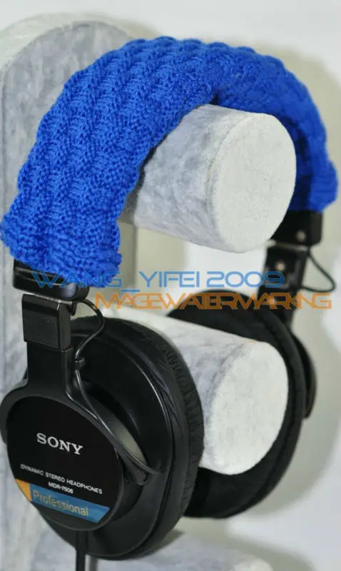 Повязка на голову ExtraFine из чистой шерсти мериноса подушка для наушников SONY MDR 7506 V6