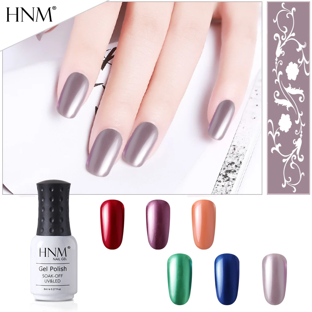 HNM 8ml Gel Nail Polish LED Lamp 12 Colors Lacquer Soak Off Semi Permanent Lucky Primer | Красота и здоровье