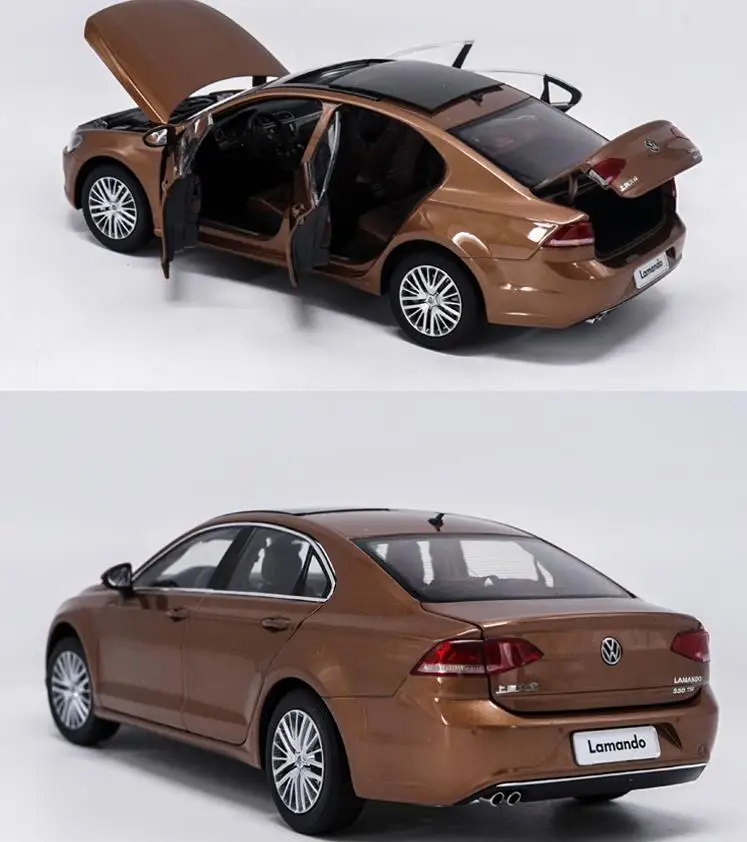 Высокая имитация Volkswagen Lamando GTS модель автомобиля 1:18 передовая Коллекция игрушечных автомобилей из сплава, литая металлическая модель