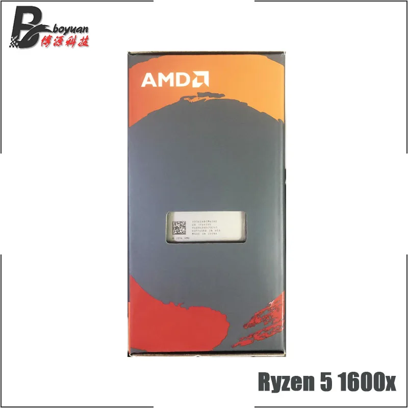 AMD Ryzen 5 1600X R5 1600x3 6 GHz шестиядерный 12 ниточный новый процессор YD160XBCM6IAE Socket