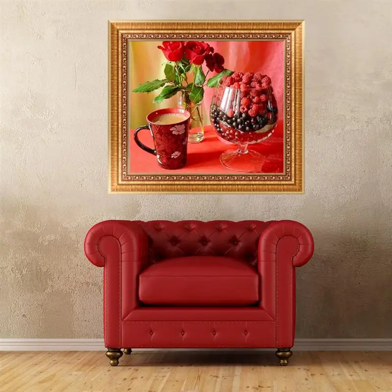 5D DIY Алмазная вышивка картина здорового завтрака настенное украшение ручной