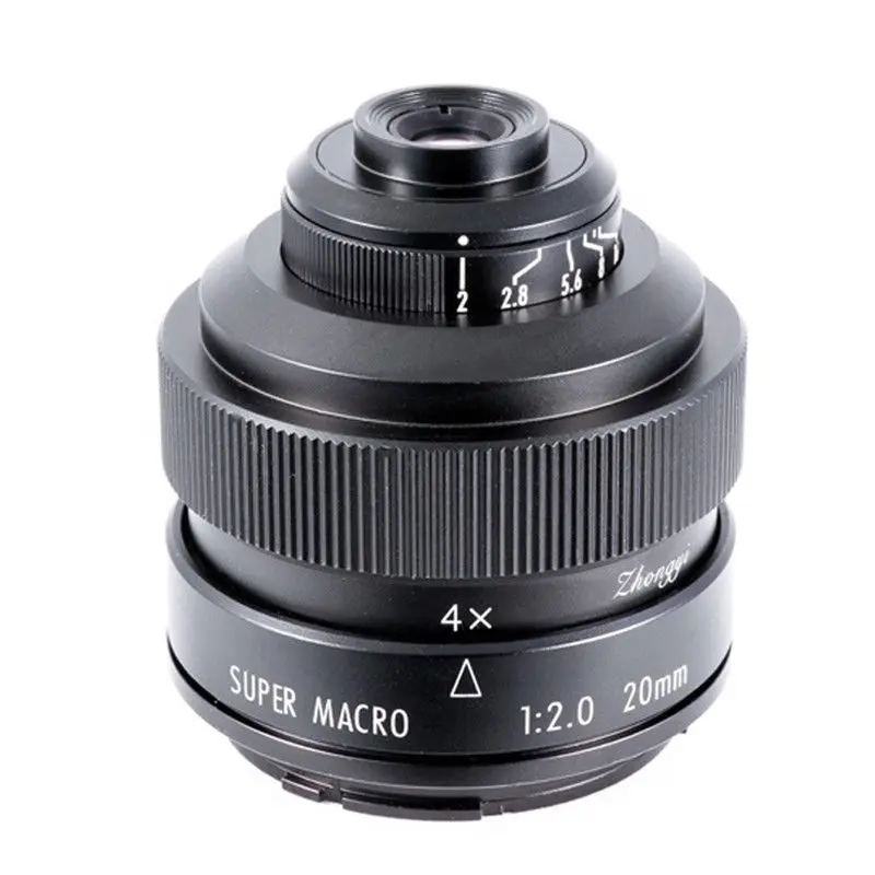 Zhongyi Mitakon 20 мм f/2 4.5X Супер Макро объектив для Minolta A крепление цифровой зеркальной