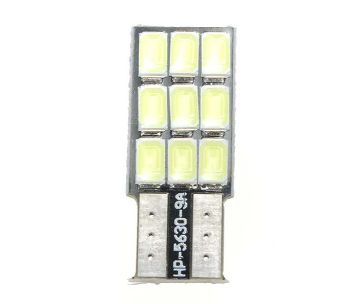 10x T10 168 194 9 светодиодный 5630 SMD Canbus безошибочный ксеноновый белый автомобильный