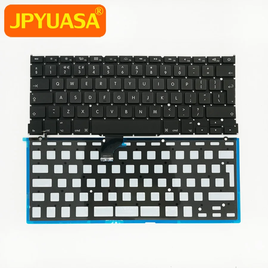 Клавиатура A1502 для Macbook Pro Retina 13 дюймов английская раскладка 10 шт. клавиатура с