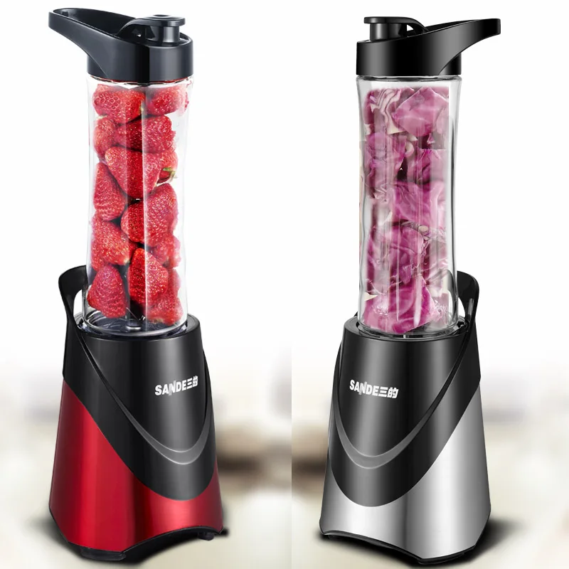 Многофункциональные двойные чашки соковыжималка миксер Съемная для фруктов