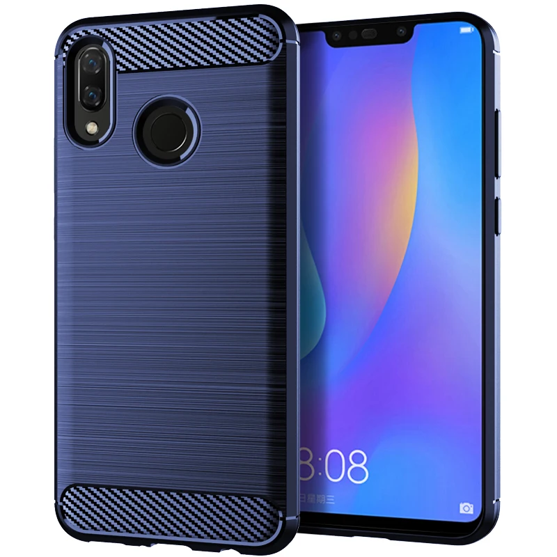 Для huawei Y9 2019 чехол матовая текстура мягкий из термопластика силиконовый