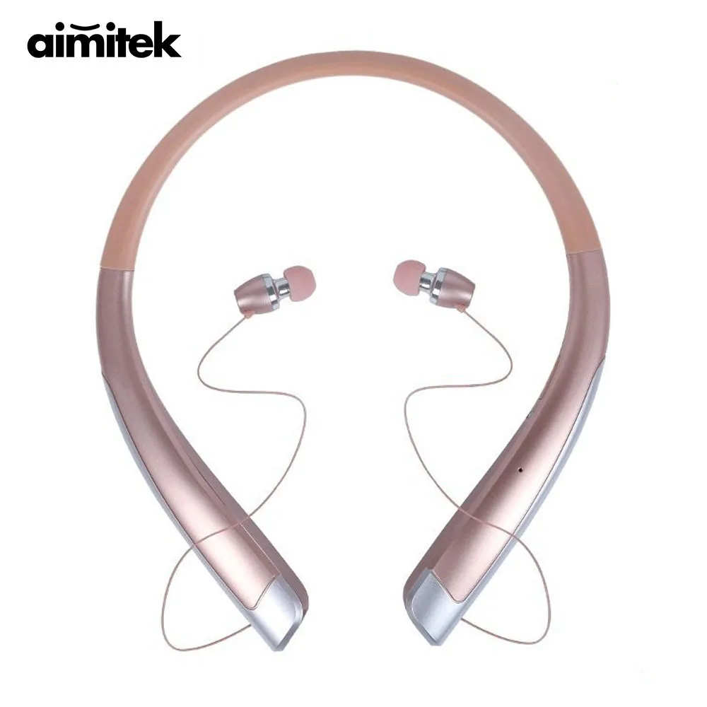 Aimitek HX1100 Bluetooth наушники CSR4.1 беспроводные шейные спортивные беговые гарнитуры