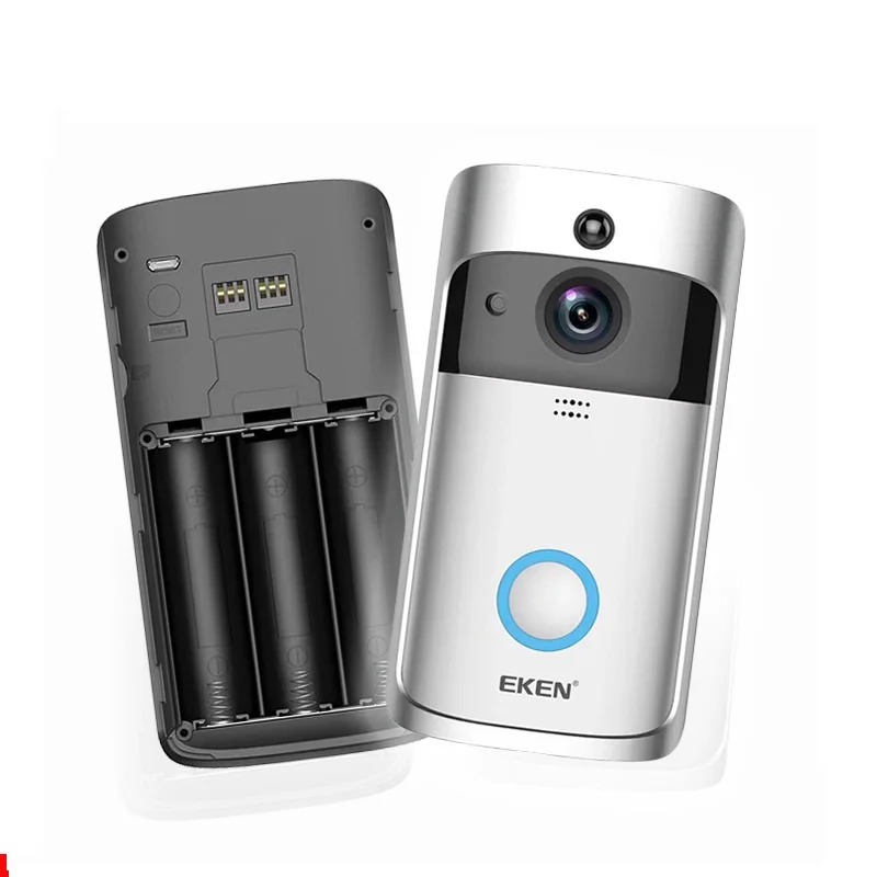 EKEN домашний видео беспроводной дверной звонок 720P HD Wifi в реальном времени