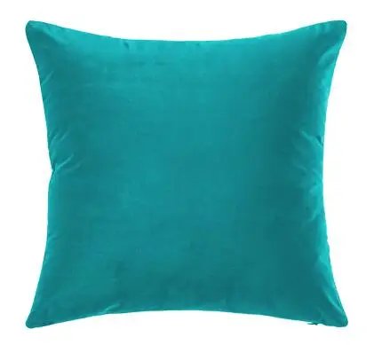 Наволочка в скандинавском стиле синий зеленый современный минималистичный