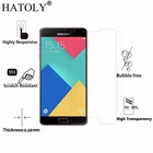 2 шт., закаленное стекло для пленки samsung Galaxy A5 2016, ультратонкая Защитная пленка для экрана samsung Galaxy A5 2016 A510f, пленка HATOLY