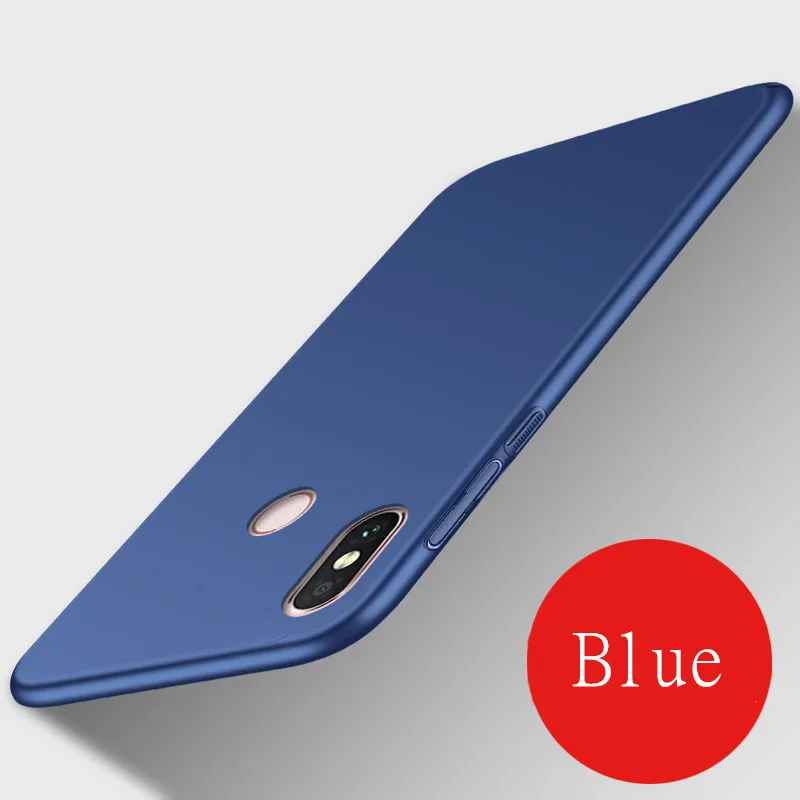 blue Xiaomi mi x 2s чехол-накладка mi x2s задняя крышка Жесткий защитный черный чехол coque MOFi xiaomi mi x 2s Чехол - Цвет: blue